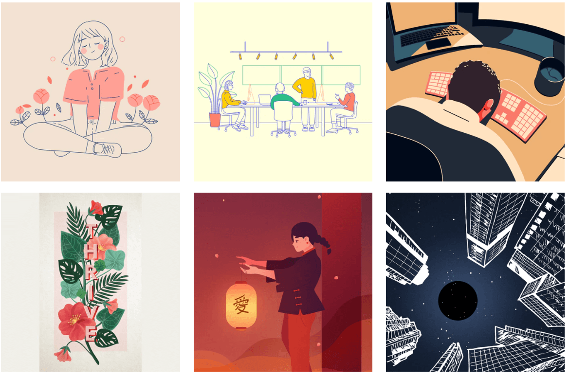 Mixkit Illustrations
